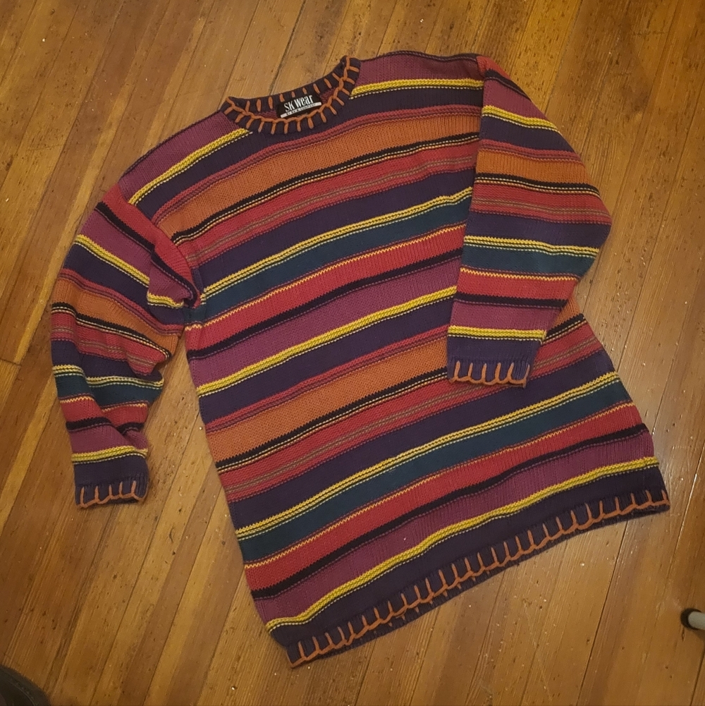 Vintage Striped Sweater